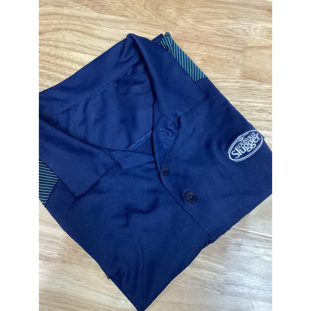 Men's‎ Antigua Louisville Slugger Performance Polo Navy/green XL